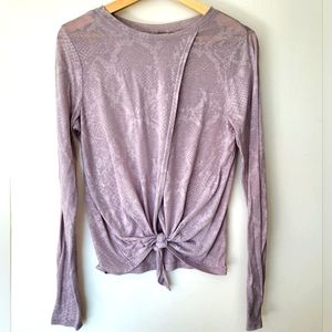 JoyLab Activewear Long Sleeve Shirt Performance Workout Top Size Medium